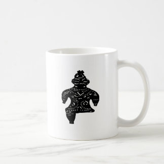 土偶 遮光器土偶　	"spaceman" clay figurine from about 500 coffee mug