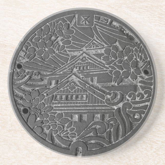 大阪市のマンホール COASTER (Front)