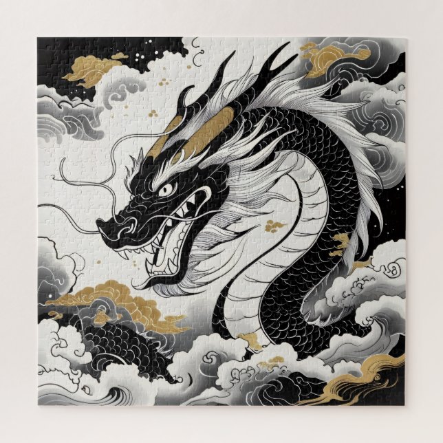 天龍昇騰　Tenryu Shoten Jigsaw Puzzle (Vertical)