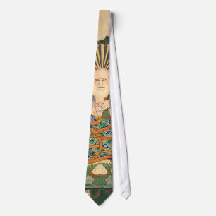 奇術師, 豊国 Magician, Toyokuni, Ukiyo-e Tie
