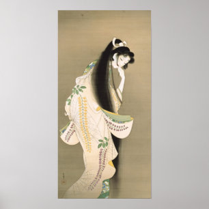 女の幽霊, 上村松園 Lady Ghost, Uemura Shō Poster
