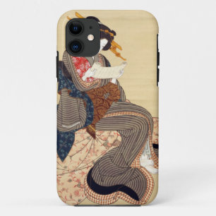 女, 国貞 Woman, Kunisada, Ukiyo-e iPhone 11 Case