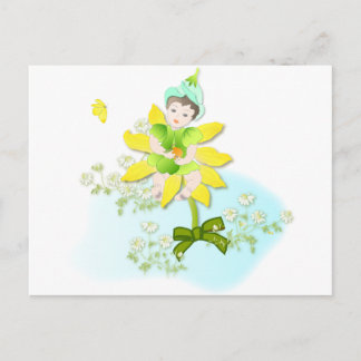 妖精イラストのポストカード POSTCARD