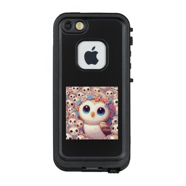 子だくさんのママフクロウ LifeProof iPhone CASE (Back)