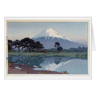 富士山 鈴川, Mt.Fuji, Suzukawa, Yoshida, Woodcut