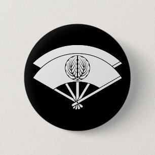 尾上菊五郎 6 CM ROUND BADGE