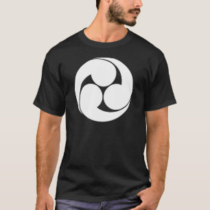 左三つ巴（地抜き） T-Shirt