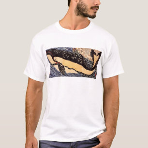 巨鯨, 国芳 Big Whale, Kuniyoshi, Ukiyoe T-Shirt