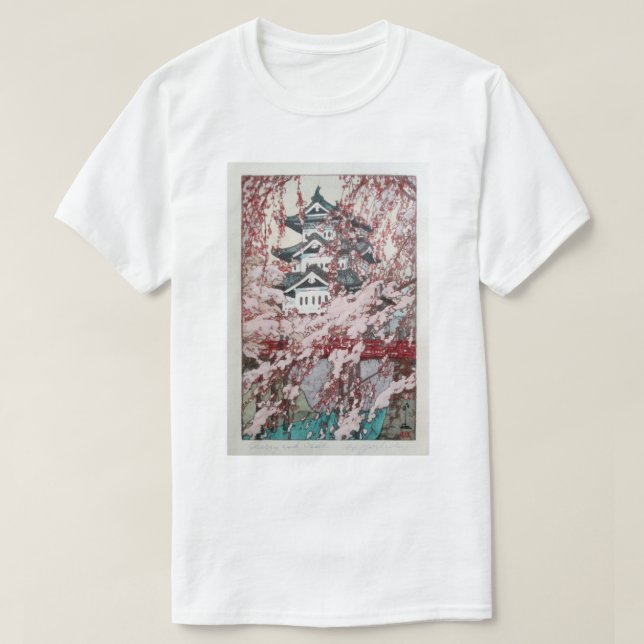 弘前城の桜, Cherry blossoms in Hirosaki castle, Yoshida T-Shirt (Design Front)