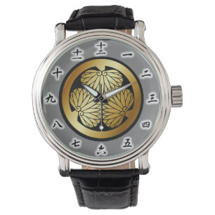 徳川 家紋, Tokugawa KAMON, Japanese Family C Watch