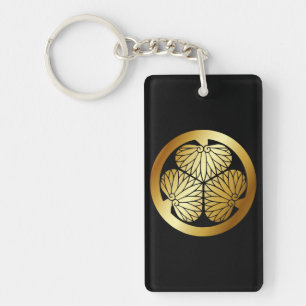 徳川 家紋, Tokugawa KAMON, Japanese Family Crest Key Ring