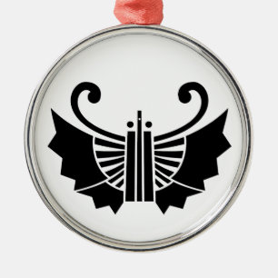 扇胡蝶 METAL TREE DECORATION