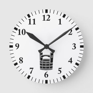 手桶 ROUND CLOCK