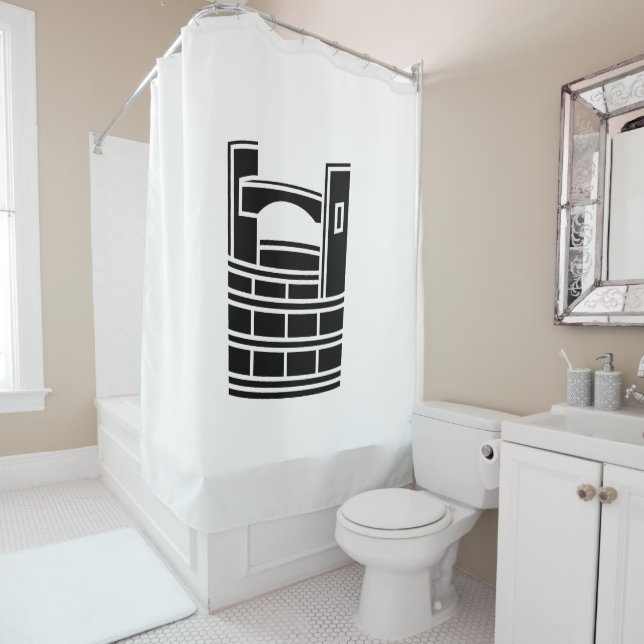 手桶 SHOWER CURTAIN (In Situ)