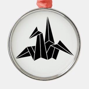 折り鶴 METAL TREE DECORATION