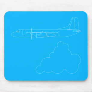 日本の飛行機「YS-11」 MOUSE MAT