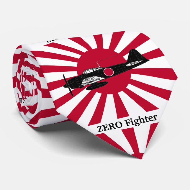 旭日旗と零戦 TIE (Rolled)