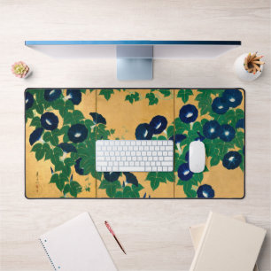 朝顔(部分), 其一 Morning glory(detail), Kiitsu Desk Mat