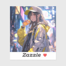 東京娘アイコン/Tokyo Gorl icon Badge | 東京娘 GenerativeAI