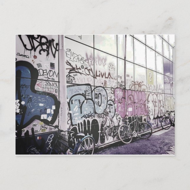 ⊿　東京　⊿　　渋谷・原宿・ストリートアート POSTCARD (Front)