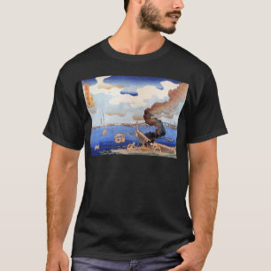 東都三ツ股の図, 国芳, Sumida River, Kuniyoshi, Ukiyo-e T-Shirt