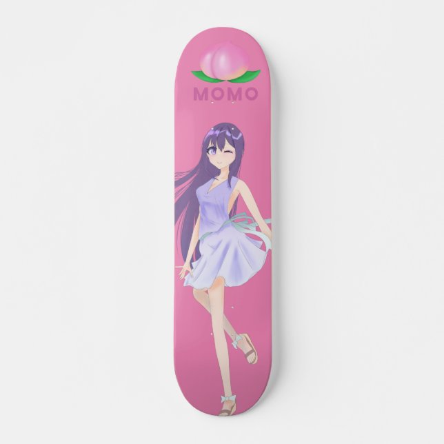 桃 の 板 SKATEBOARD (Front)