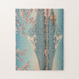 桜と富士山 Sakura and Mt.Fuji Japan Jigsaw Puzzle