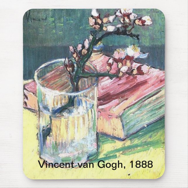 梵 高, Vincent Van Gogh Mouse Mat (Front)