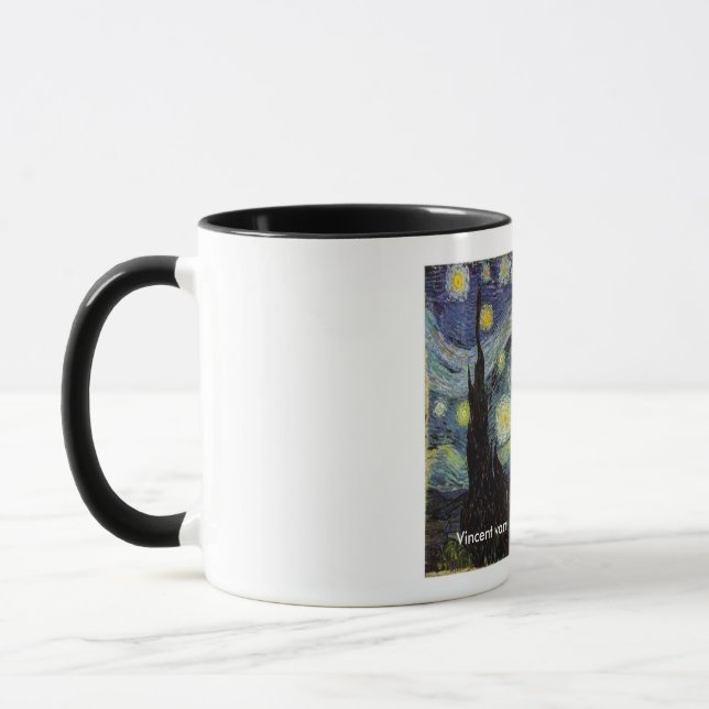 梵 高，  Vincent van Gogh Mug (Left)
