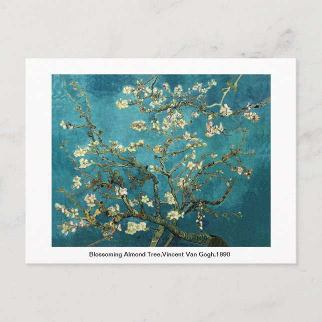 梵 高, Vincent Van Gogh Postcard (Front)