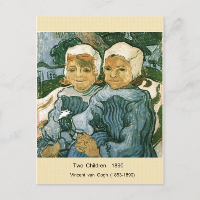 梵 高, Vincent Van Gogh Postcard (Front)