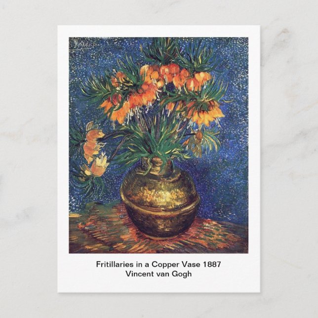 梵 高, Vincent Van Gogh Postcard (Front)