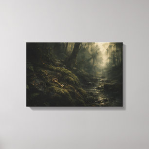 森の鍵 — KŌAN (Landscape) Canvas Print