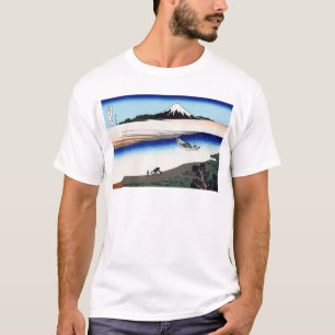 武州玉川, 北斎 View Mt.Fuji from Tamagawa, Hokusai T-Shirt