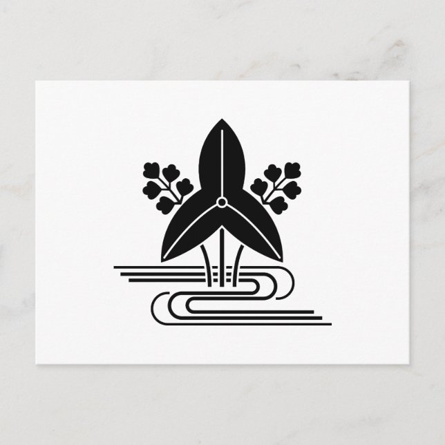 沢瀉に水 POSTCARD (Front)