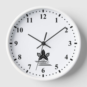 沢瀉に水 WALL CLOCK
