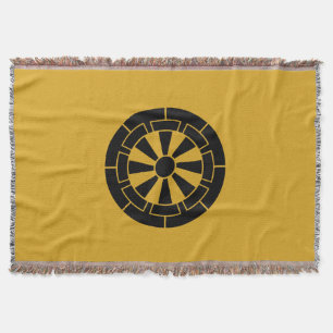 源氏車 THROW BLANKET