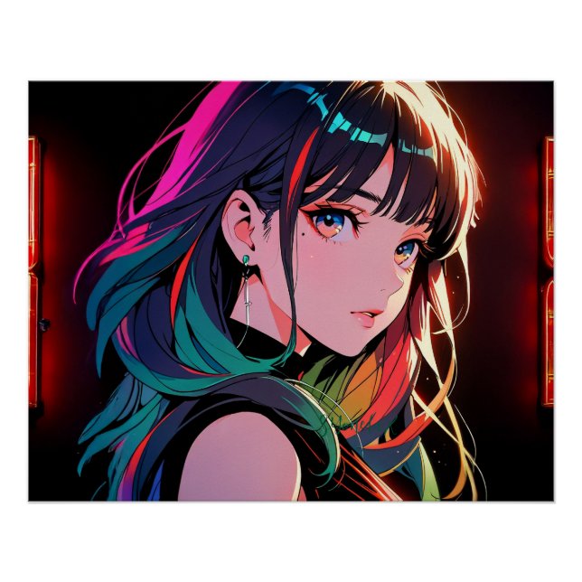 煌霞の少女【Radiant Haze Girl】  Poster (Front)