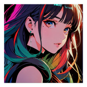 煌霞の少女【Radiant Haze Girl】 Poster