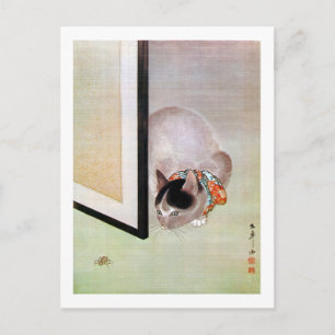 猫と蜘蛛, 東皐 Cat and Spider, Toko Postcard