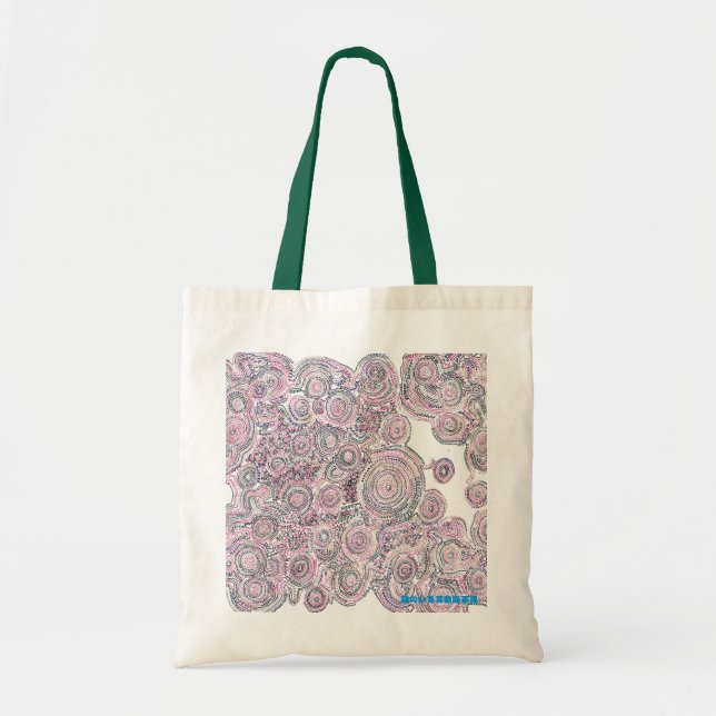 猫のいる「縁結曼荼羅」 TOTE BAG (Front)