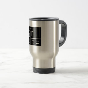 猫の角字 TRAVEL MUG