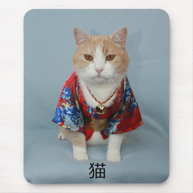 猫 MOUSE MAT (Front)