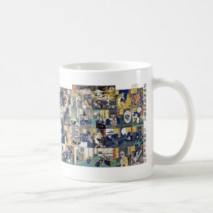 百種怪談妖物双六, or, Ghost Stories Board Game Coffee Mug