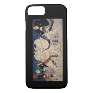 相撲, 国芳 Sumo Wrestling, Kuniyoshi, Ukiyo-e iPhone 8/7 Case