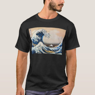 神奈川沖浪裏,北斎 Great Wave, Hokusai T-Shirt