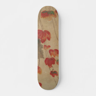 秋蔦, 乾山 Autumn Ivy, Kenzan, Japan Art Skateboard