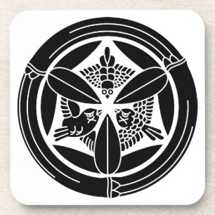 竹の丸に三羽雀 COASTER