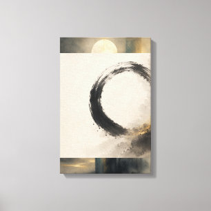 竹取物語・月の器 — KŌAN CANVAS PRINT