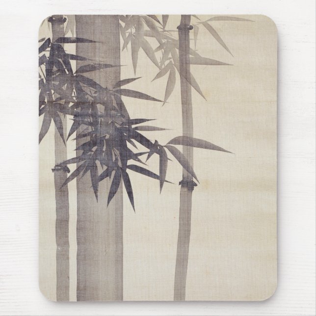 竹, 其一 Bamboo, Kiitsu, Japan Art Mouse Mat (Front)